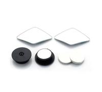 Rotatable Convex Mirror for Cars 2 Pcs Adjustable Car Mirror Blind Spot Side Rear View Convex Wide Angle Parking Auto Motorcycle Car Extra Rearview Mirror Blind Spot Mirrors(F)