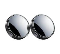 Rotatable Convex Mirror for Cars 2PC Suction Cup Car Convex Blind Spot Mirror HD 360 Degree Wide Angle Adjustable Rearview Extra Auxiliary Round Mirror Accessori Blind Spot Mirrors