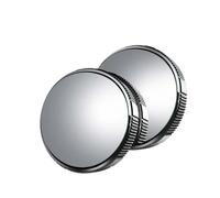 Rotatable Convex Mirror for Cars 2PC Suction Cup Car Convex Blind Spot Mirror HD 360 Degree Wide Angle Adjustable Rearview Extra Auxiliary Round Mirror Accessori Blind Spot Mirrors(A)