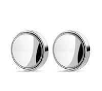 Rotatable Convex Mirror for Cars 2Pcs HD Glass Car Blind Spot Mirror Auto Motorcycle 360° Adjustable Wide Angle Rearview Mirrors Extra Round Car Accesories Blind Spot Mirrors(5)