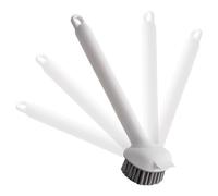 Rotatable Dish Scrubber - 28.5x6.5cm Long Handle 360° Cleaning Brush, Multi-Purpose Pot and Pan Scrubber, Sturdy Ergonomic Design | Dish Scrubbber Brush for Kitchen Bathroom Sink Stove Toilet Tub Home