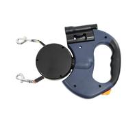 Rotatable Dog leashes - 360 Degree Flex Control, Anti tangles Movement | Retractable Cord Design, Sturdy Wear Resistant Material, Twilight Walks, Camping Trails, Daily Pet Travel Outdoors