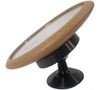 Rotatable Espresso Lens Mirror Designed for Coffee Makers to Provide Clear View of Coffee Flow and Extraction Process (black)