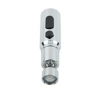 Rotatable Faucet Sprayer 3 Settings Dual Button Control - Flexible Tap Extender for Corner Cleaning - Water Saving Nozzle M22/M24 Fit