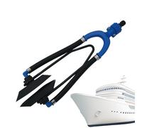 Rotatable Feed Boat Motor Muffs - 13.97 * 38.1cm U Shape Flusher For Outboard Engine Cooling | Adjustable Garden Hose Adapter, Saltwater, Winterize Idle Warm Up