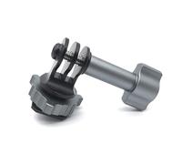 Rotatable Hot Shoe Adapter Bracket for Hero9/10/8/7/6 Cameras Fast Installation Design High Strength Aluminum Accessory Quick Release Mount Adapter