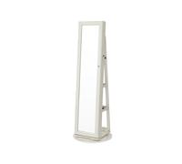 Rotatable Jewellery Cabinet, White