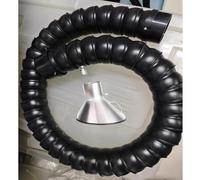 Rotatable Joint Pipe with Hood & Adjustable Valve, Flexible Duct Collector Arm for Assembly Line and Laboratory Use