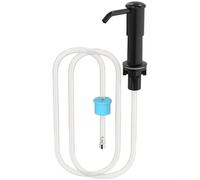 Rotatable Kitchen Sink Soap Dispenser 1m Hose Hand Press Pump for Detergent | 1m Silicone Tube for Flexible Setup for one-touch Operation for Quick Dispensing for durable Daily Use