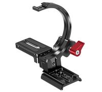 Rotatable Lens Collar Mount Plate Half Rings Structure Easily Switching Quick Installation Horizontal Vertical Bracket