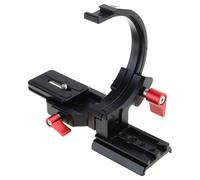 Rotatable Lens Collar Mount Plate Half Rings Structure Easily Switching Quick Installation Horizontal Vertical Bracket Camera Bracket