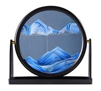 Rotatable Moving Sand Art Picture Motion Display Flowing Sand Decoration for Home Bedroom Living Room Decoration