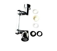 Rotatable Multifunctional Extension Faucet Aerator 1080 Degree Swivel Robotic Arm Water Filter Bubbler Sink Fit(Single Function)