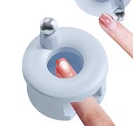 Rotatable Nail Magnet - Manicure Aid Tool | Glass Bead Magnet with Smooth Function, Abs Metal Accessory for Women Ladies Wives Mothers Brides Beginners Professionals Students Home Salon