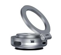 Rotatable Phone Holder Mount: 270 Degree Adjustable Foldable Car Mount, Magnetic Suction Stable Grip, 2.56x2.28x0.98 inch Compact Universal Car Accessories