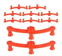 Rotatable Plant Clip, Flexible Branch Fixture, 12x1.6cm Support Clamp with Pivot Head, Strong Bender, Versatile Swivel Design with Secure Grip, Stem Trainer for Garden Greenhouse