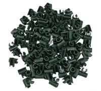 Rotatable Plant Connector Clips 100 Pack, Green Trellis For 8mm 16mm 20mm Rods, Adjustable Garden Stake Joints For Climbing Vegetables(8 in diameter)