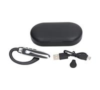 Rotatable Single Ear Wireless Headset for Quick Communication, Comfortable Wear for Business Travel