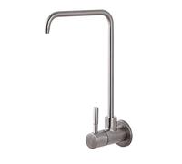Rotatable Stainless Steel Wall-Mounted Faucet with Filter - Durable Kitchen Sink Mixer for Purified Water, Easy Installation, Modern Design, Ideal Home Water Tap