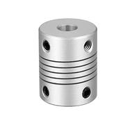 Rotatable Universal Steering Shaft, 5mm to 8mm Flexible Coupler Motor Connector Joint 4/5/6/6.35/8/10mm Shaft Coupling 25x19mm CNC Motor Jaw Shaft Coupler(10x10)