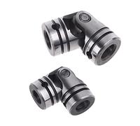 Rotatable Universal Steering Shaft, Diameter 16mm/20mm Universal Coupling Shaft Coupling Motor Connector DIY Steering Steel Universal Joint(10mm)