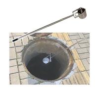 Rotatable Water Sampling Dipper Flexible Sampler Kit, Retractable Portable Telescopic Water Sample Collection Pole with 500/1000 ML Scale Beaker for River/Lakes(1000ML,0.61-1.5m(2-5ft))