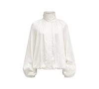 ROTATE BIRGER CHRISTENSEN funnel-neck oversized jacket - White 34-36-38-40