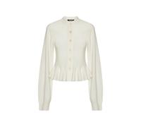 ROTATE BIRGER CHRISTENSEN sculptured knit cardigan - White XS-S-M-L-XL