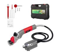 Rotate Flexible Shaft Electric Sheep Shearing Clipper Scissor Goat Shears Machine with Blade Grinding Grinder Sharpener for Professionals(A5)