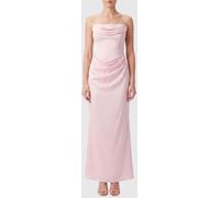 ROTATE Off-the-Shoulder Draped Satin Bustier Gown for Evening Events - Size: 40 - female