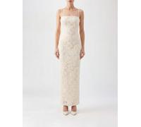 ROTATE Off-the-Shoulder Long Ceremony Gown with Floral Details - Size: 40 - female