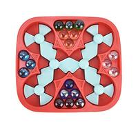 Rotate Pinball Game Stress Relief Bead Game Board Toy Ergonomic Design Fun Educational Family Party Kids Adults Autism Anxiety Relief ABS Material 170g 250g (18 beads)