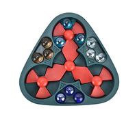 Rotate Pinball Game Stress Relief Bead Game Board Toy Ergonomic Design Fun Educational Family Party Kids Adults Autism Anxiety Relief ABS Material 170g 250g (12 beads)