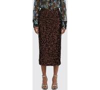ROTATE Sequin Midi Skirt - Size: 40 - female