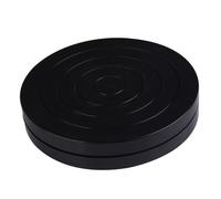 Rotate Turntable Pottery Wheel, 11/18CM Plastic Turntable Pottery Clay Sculpture Tools Flexible Rotation Plateau Tournant Wheels(11cm)
