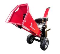 Rotatech 15HP Professional Petrol Wood Chipper - Heavy Duty Towable Branch Chipper, 120mm (5") Capacity, 420cc 4-Stroke Engine