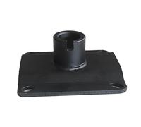 Rotates Base Mounting Plate for Chair Seats Iron Constructions Rotates Base Plate Simple Installation for Homes & Office Multifunction Seating Accessory
