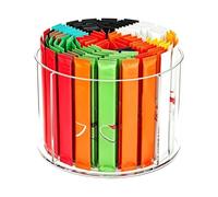 Rotating Acrylic Tea & Coffee, 360 Divided Drink Mix Holder