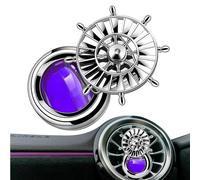 Rotating Air Freshener - 2.75inch Vent | ABS Clip - 60 g car Diffuser with 10 ml Fragrance reducing Traffic Stress Using Power Free Design for Relaxing Comfortable Driving in Daily comm