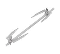 Rotating Air Fryer Forks 27cm Stainless Steel BBQ Fork Meat Grill Rotisserie Roast Chicken Fish Forks for Home Picnic Camping