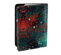 Rotating asteroid Passport Holder for Travel - Passport Case for Men & Women Travel Document Organizer Credit Cards Case, Randomly Graffiti, One Size