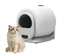 Rotating Automatic Cat Litter Box Self Cleaning and Deodorization with Touch Panel Enclosed Odorless Litter Box APP Control