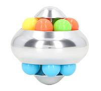 Rotating Ball Puzzle Toy - Aluminum Alloy Durable Stress Relief Fidget Spinner for Teens Hand Eye Coordination and Strategic Thinking (type 1)
