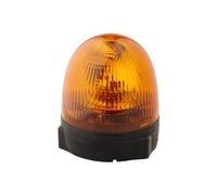 HELLA 2RL 009 506-211 Halogen-Rotating Beacon - Rota Compact - 24V - Yellow - mounting/Bolted - Cable: 140mm - Plug: Blade Terminal