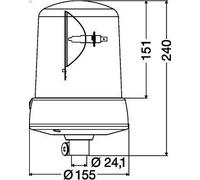 Rotating Beacon HELLA 2RL 008 063-111