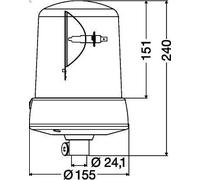 Rotating Beacon HELLA 2RL 008 063-111