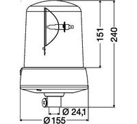 Rotating Beacon HELLA 2RL 008 063-111