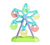 Rotating Bird Feeder - 18x18x20cm Bird Ferris Wheel Toy | Interactive Foraging Feeder | Ferris Birrd Wheel Toy | Rotating Perch Foraging Interactive Feder For Brain Game Smaller Birds