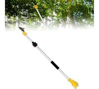 Rotating Blade Tree Pruner with Telescopic Pole for Cutting and Holding Branches