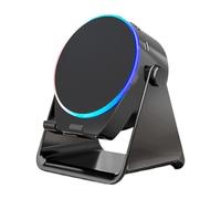 Rotating Bluetooth Phone Stand with Speaker 360° Adjustable Lazy Bracket For Live Streaming Viewing Calls C5D2 Media